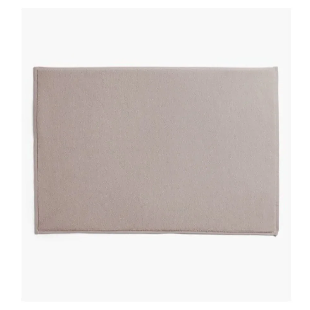 Parachute Bath Mat Classic Light Pink Turkish Cotton Rectangle Soft Quick Dry